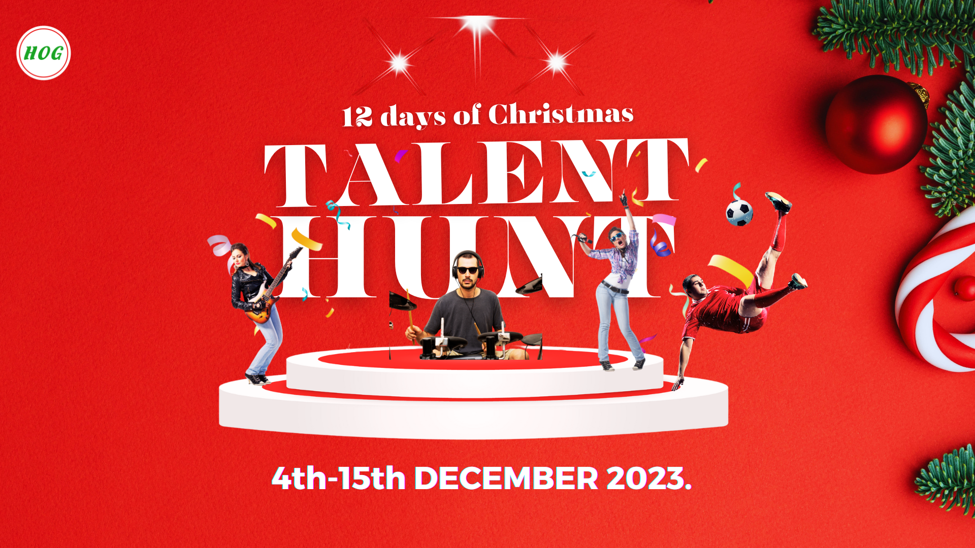 12 Days Of Christmas Talent Hunt 2023