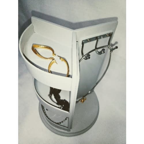 Jewelry Organizer With Necklace Hooks And Ring Pouch Home Office Garden | HOG-Home Office Garden | online marketplace