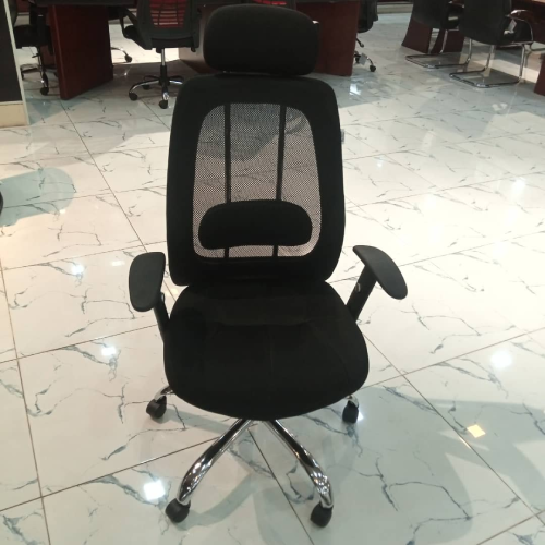 Black Fabric Office Chair (BP850). Home Office Garden | HOG-HomeOfficeGarden | online marketplace