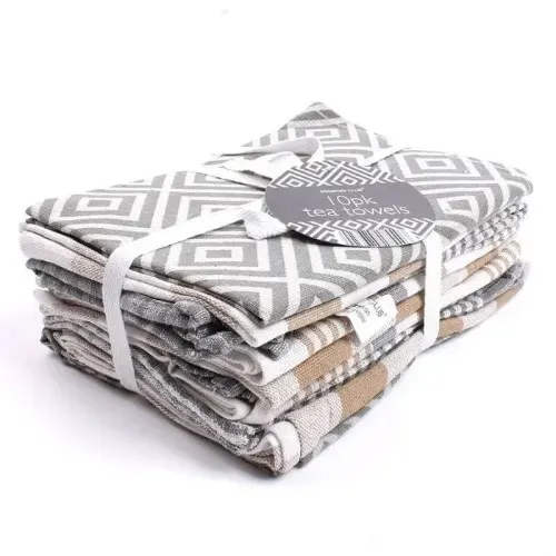 Tea Towels - Multicolor - Multi fabric - 10-packs Home Office Garden | HOG-Home Office Garden | online marketplace 