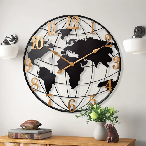 Global Harmony Wall Clock. Home Office Garden | HOG-HomeOfficeGarden | online marketplace