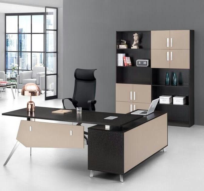 1.8 Meter Executive Table-18A with Bookshelf Home Office Garden | HOG-HomeOfficeGarden | HOG-Home.Office.Garden