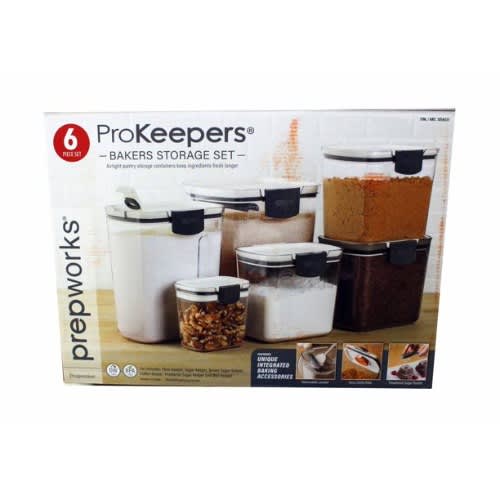 Prepworks Prokeepers Bakers Storage Set - 6-piece. Home Office Garden | HOG-HomeOfficeGarden | online marketplace
