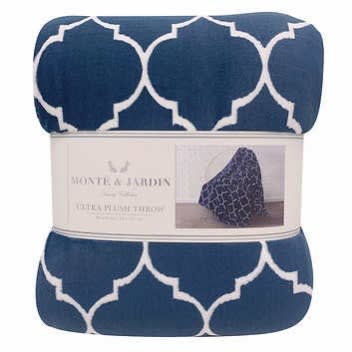 Monte And Jardin Luxury Collections Ultra Plush Throw. Home Office Garden | HOG-HomeOfficeGarden | online marketplace