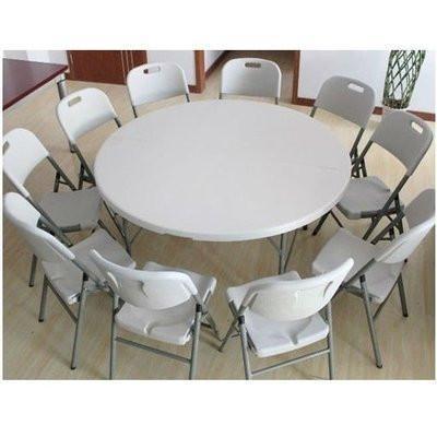 5-feet-round-plastic-folding-table-14244786823 Home Office Garden | HOG-HomeOfficeGarden | HOG-Home.Office.Garden