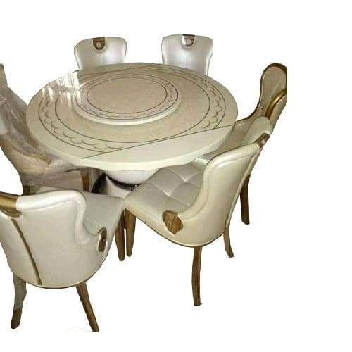 6 Seater Round Dining Table Set Home Office Garden | HOG-HomeOfficeGarden | online marketplace