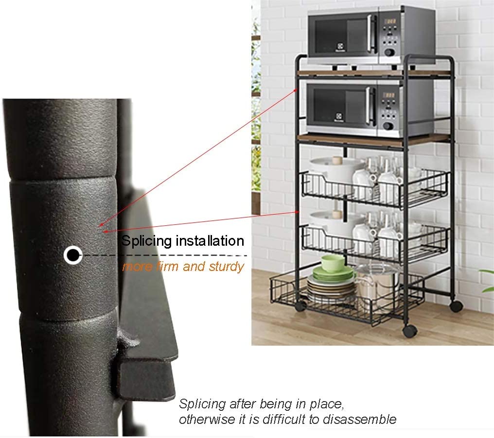 Multfuntional Storage Shelf Width Rack - 5 tier HOG-Home Office Garden online marketplace