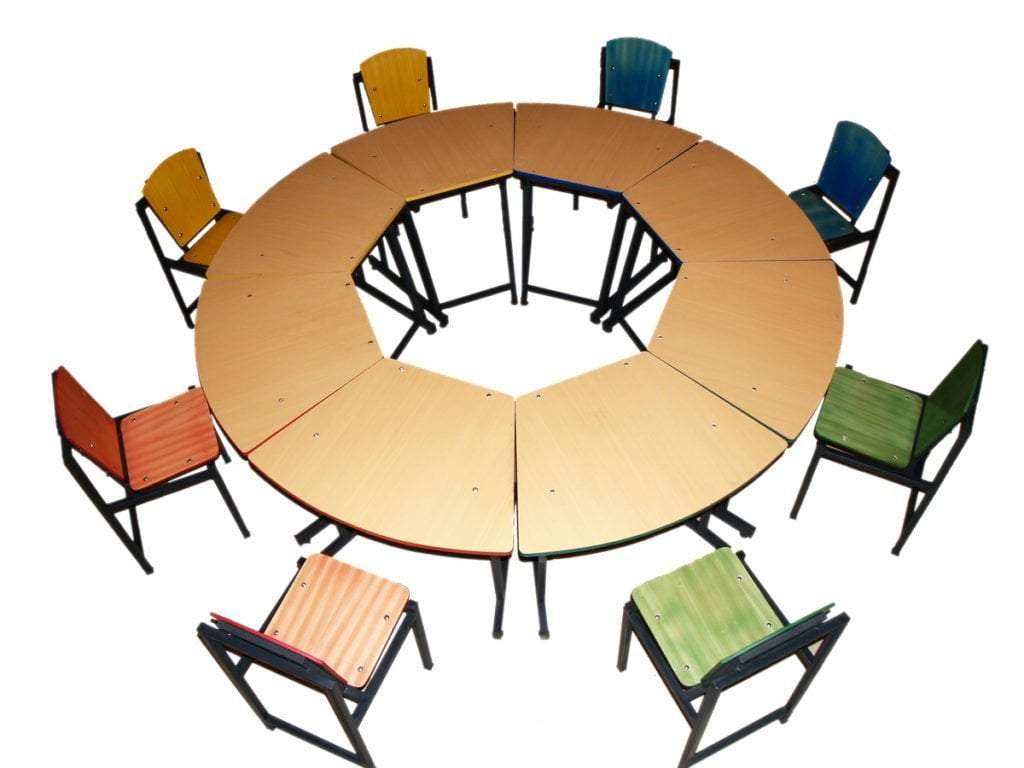 8-Seat Round Student Activity Table Home Office Garden | HOG-HomeOfficeGarden | online marketplace