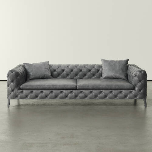 Dawn Leather Sofa Order @ Hog Furniture