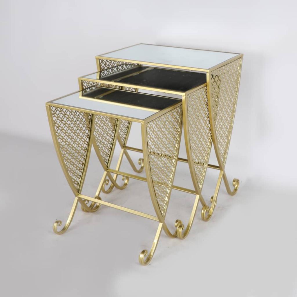 3in1Gold Tropical Leaf Console Tables | HOG-Home. Office. Garden Online marketplace