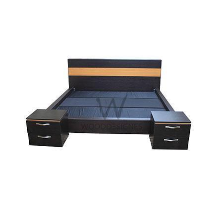 adelia-series-6x6-feet-bedframe-dark-brown-and-golden-brown-30399246804 HomeOfficeGarden Home Office Garden | HOG-HomeOfficeGarden | HOG