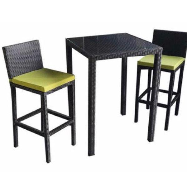 Alika Outdoor Rattan Bar Table And Chair Set Home Office Garden | HOG-HomeOfficeGarden | online marketplace