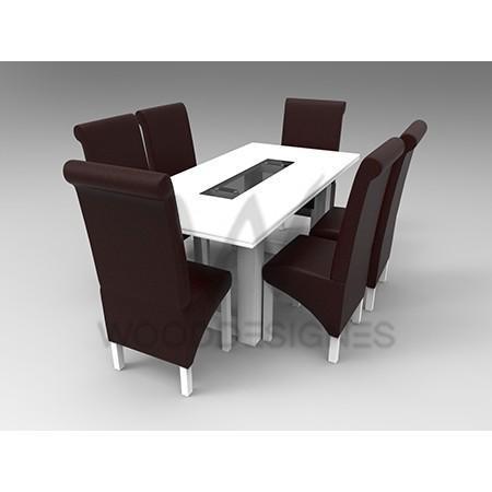 alvar-deluxe-series-6-seater-dining-set-white-664017469460 HomeOfficeGarden Home Office Garden | HOG-HomeOfficeGarden | HOG 