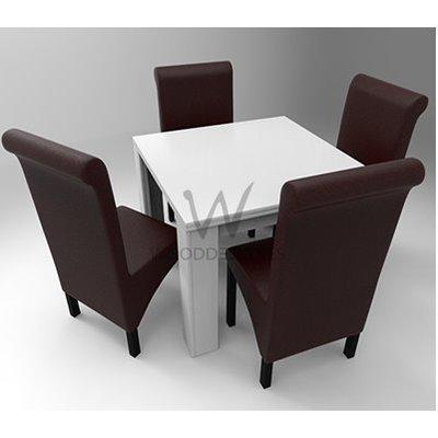 amon-deluxe-series-4-seater-dining-set-white-3041841858  HomeOfficeGarden Home Office Garden | HOG-HomeOfficeGarden | HOG 