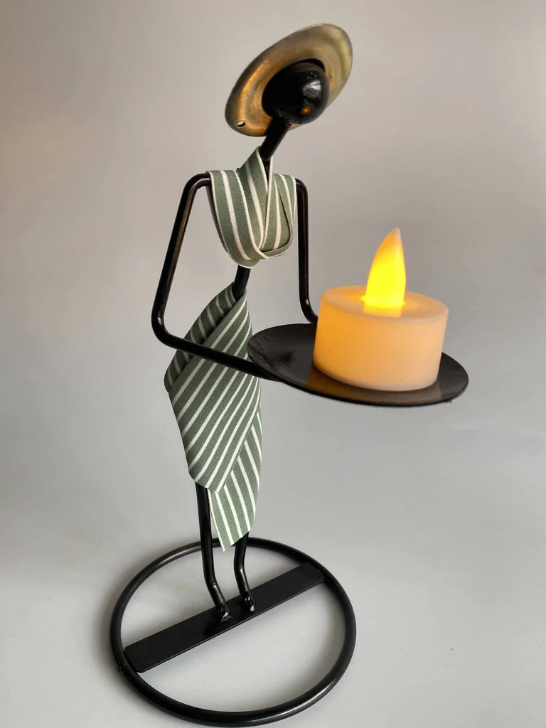 Retro Wrought Iron candle holder | HOG-Home. Office. Garden online marketplace