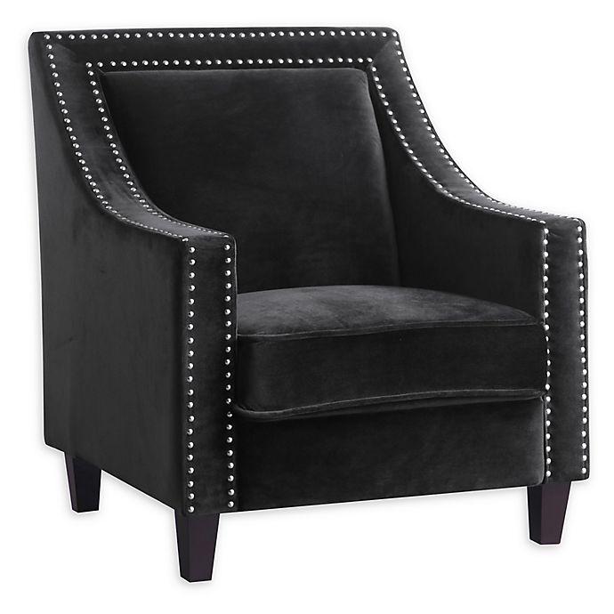 Chic Velvet Upholstered Accent Chair Home Office Garden | HOG-HomeOfficeGarden | HOG-Home.Office.Garden