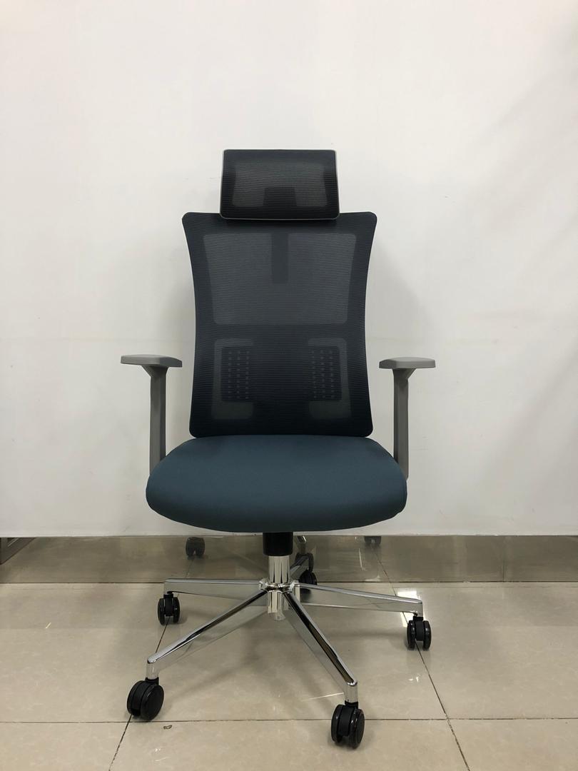 Ergonomic Mesh Fabric Chair with Lumber support-R