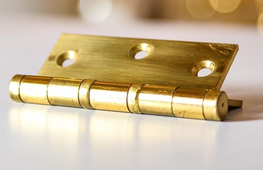 Fadex 522 Hinges Polished Brass