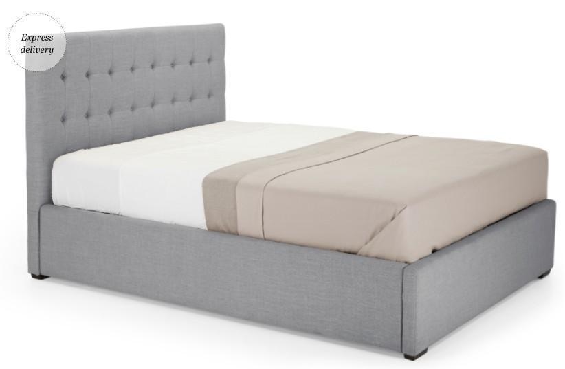 Finley Upholstered King size Bed Frame Home Office Garden | HOG-HomeOfficeGarden | online marketplace