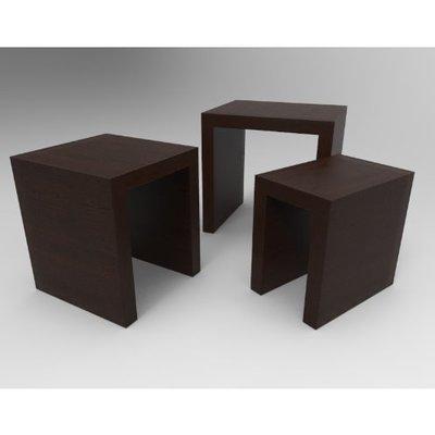 kayla-series-nest-stool-dark-brown-30588769172 HomeOfficeGarden Home Office Garden | HOG-HomeOfficeGarden | HOG