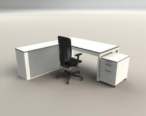 L Shape Executive Desk
