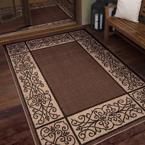 Orian Rugs Collection Sonoma Omaha Brown 7ft 5in 10ft