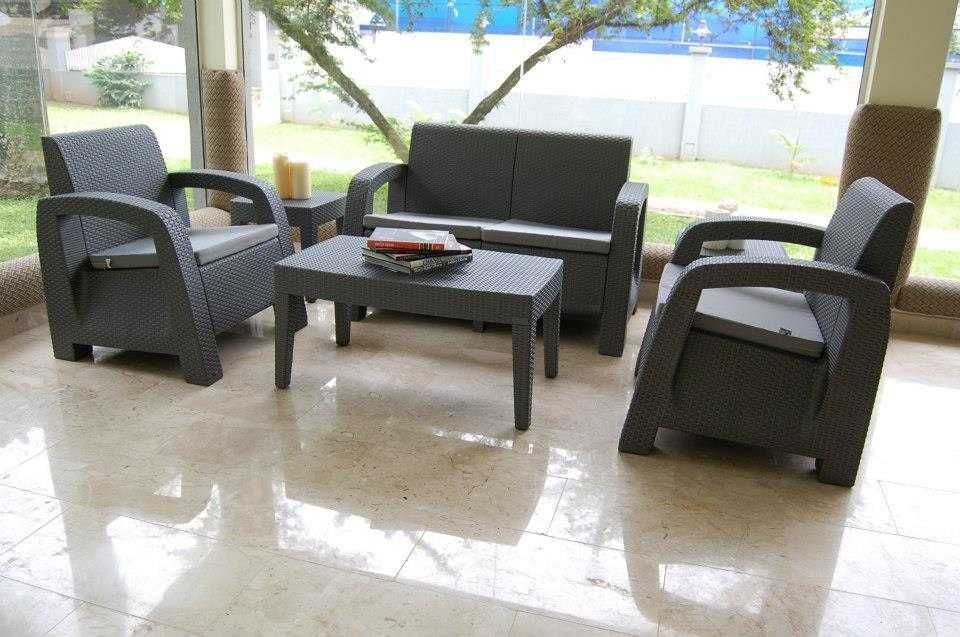 Ranoush 4-Seater Lounge Set Home Office Garden | HOG-HomeOfficeGarden | online marketplace