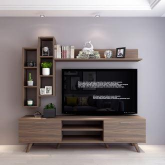 Retro TV Stand with Hanging shelf   Home Office Garden | HOG-HomeOfficeGarden | online marketplace